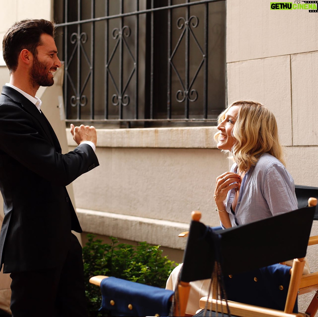 Andrea Iervolino Instagram - HERE AND NOW movie! Sarah Jessica Parker @sarahjessicaparker and Fabien Constant @fabienconstant I’m really proud of you! Thanks to my business partner of AMBI @ambimediagroup Monika Bacardi and Alison Benson. We did a great job!!! New York, New York