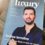 Andrea Iervolino Instagram - Thank you to Luxury for this cover