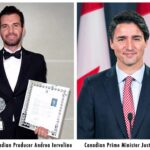 Andrea Iervolino Instagram - Thank you Prime Minister Justin Trudeau @justinpjtrudeau and the Lazio Federation of Ontario for this special award, for distinguishing myself in both the Italian-Canadian Community and Canadian society at large #justintrudeau #primeminister Toronto, Ontario