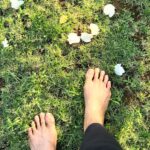 Andrea Jeremiah Instagram - Weekend @ Gokarna🧘🏻‍♀️🌊🌸 #gokarna #wellness #weekend #retreat #solotravel #beach