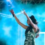 Andrea Jeremiah Instagram - காரைக்கால் மக்களே ! நன்றி 🙏🏻❤️‍🔥🙏🏻 📸 @ajithsundararajan #thejeremiahproject #firstgigoftheyear #karaikalcarnival #karaikal
