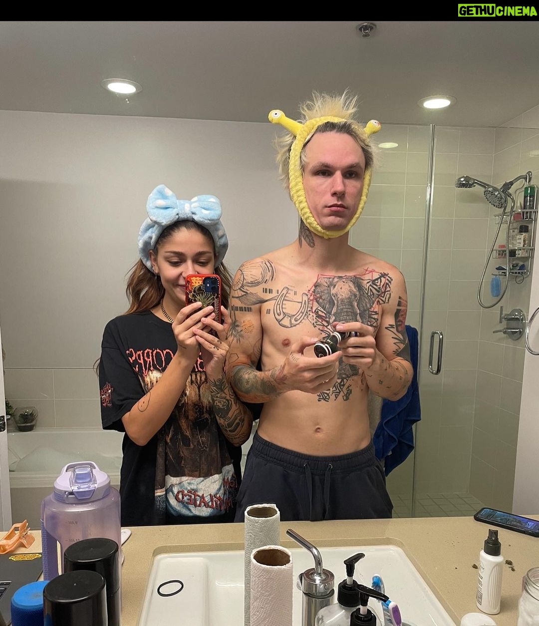 Andrea Russett Instagram - you are my favorite person!!!!!!! happy valentines baby 🥹🫶🏼