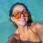 Andrea Russett Instagram - y’all mind if i disassociate in the ocean and never return to reality? 🐟
