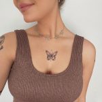 Andrea Russett Instagram - duhhhh i got a 🦋 tattoo because my song butterfly wings drops in TWO DAYS. have you pre-saved yet?!