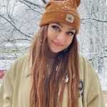 Andrea Russett Instagram - walkin’ in a winter wonderland ❄️ Fort Wayne, Indiana