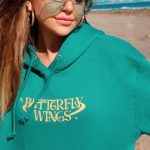 Andrea Russett Instagram - BUTTERFLY WINGS 🦋 merch available now at shopandrearussett.com 😍 Los Angeles, California