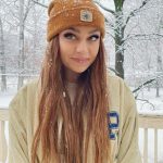 Andrea Russett Instagram - walkin’ in a winter wonderland ❄️ Fort Wayne, Indiana