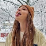 Andrea Russett Instagram - walkin’ in a winter wonderland ❄️ Fort Wayne, Indiana