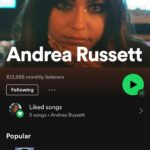 Andrea Russett Instagram – my first born Darkest Hour hit 2 million streams 🥺🦋 this is by far the most personal song i’ve written and the stories you’ve all shared with me about the ways you relate are what push me to continue to write honestly, and with vulnerability. thank you for listening ♥️