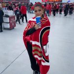 Andrea Russett Instagram - christmas was a BALL 🏈 Levi's Stadium
