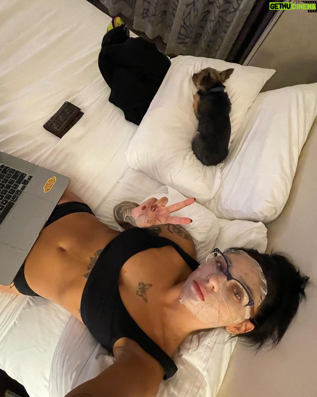 Andrea Russett Instagram - first sober vegas trip 🫡 we did it joe. Las Vegas, Nevada