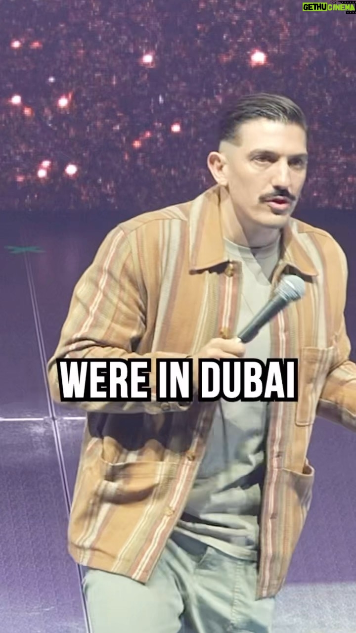 Andrew Schulz Instagram - I did Stand Up in the Middle East and solved the “Dubai Porta-Potty” Australia you’re up next. Then #TheLifeTour is coming home! Great edit @chifftie Abu Dhabi, U.A.E.