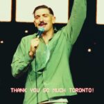 Andrew Schulz Instagram - TORONTO we did it where the Raptors play!!!! TWICE! Love y’all from the bottom of my heart. Thank you so much 🙏❤️ #TheLifeTour has begun Scotiabank Arena