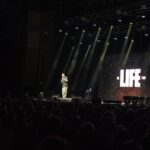 Andrew Schulz Instagram - Everyone gets these jokes… even UFC GOATs. @stylebender #TheLifeTourAustralia was incredible. I still haven’t processed that we’re doing arenas in foreign countries. God bless the internet. Thank you so much to everyone for coming out. I feel like #TheLifeTour needs to hit 🇺🇸🇺🇸🇺🇸 🤔 Brisbane Entertainment Centre