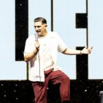 Andrew Schulz Instagram - MELBOURNE the last time I was inside you we did a 400 seat comedy club. This time an arena. Thank you so much for rocking with me all these years. See you again soon. What a life. #TheLifeTour Also shout out @game4padel_aus and @cooper_levey for keeping the Padel addiction going strong 💪💪💪 Great edit @valafilms 🔥🔥🔥 John Cain Arena