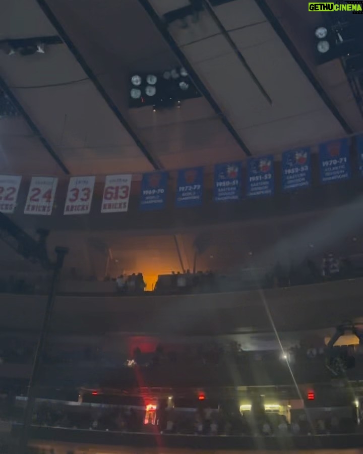 Andrew Schulz Instagram - My dad always made me wear a collared shirt at MSG. He said: “Andrew you must treat The Garden with respect. Only the greatest at their craft get to put their skills on display here. This is not just a building. This is a dream. A final destination. Their life’s work. And for that we treat it with respect.” Madison Square Garden