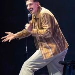 Andrew Schulz Instagram - Abu Dhabi show was phenomenal. It’s surreal that we watched UFC 294 Saturday, then did our show in the same arena the next day 🤯. I was honestly shocked, and not just bc the dudes don’t wear underwear. I expected the crowd to be extremely conservative and unforgiving of “edgy” jokes. They were the exact opposite. The jokes I was most concerned about were probably the ones they laughed the loudest at. They want the release. Comedy provides that. It turns out we all love some dark and twisted shit as long as it’s got some love in it. I genuinely hope more comics do shows there. The people want it and they’re ready to laugh at it all. Even the Chamakis. #TheLifeTour 🎥 @valafilms Abu Dhabi, U.A.E.