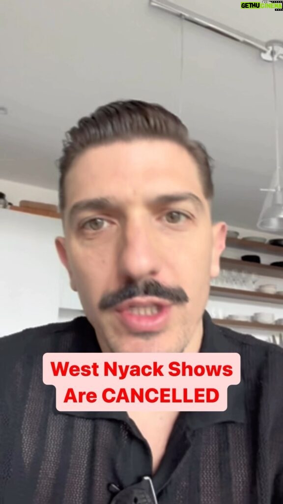 Andrew Schulz Instagram - Guys we have to cancel the West Nyack shows tonight. The club tried to pull a fast one. It’s July and they don’t have a working air conditioner. They gave us some bullshit excuse about humidity but after doing some digging we found out their AC hasn’t worked for a while. We didn’t find out until we showed up at the venue last night. Nothing is more important to me than protecting the relationship I have with the fans that come out to my live shows. You changed my life. I protect that relationship by trying to give you the best night of comedy every time you come out. This venue didn’t care about that. They were willing to have to sit in a boiler room so they could make a couple bucks. Not gonna happen. I’m really sorry about this. Everyone will get a full refund and we will re-book the shows somewhere else and notify you all first. If ANY of you have ANY issue getting your $ back PLEASE tell me bc I will PERSONALLY make sure you get it from them. And to everyone that came out to the shows Friday thank you so much. We had no clue what we were all walking into. Thank you for thugging it out with us.