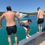 Andrew Schulz Instagram - Peak. Athleticism. His name is @jasondlevine 🤌 Bodrum