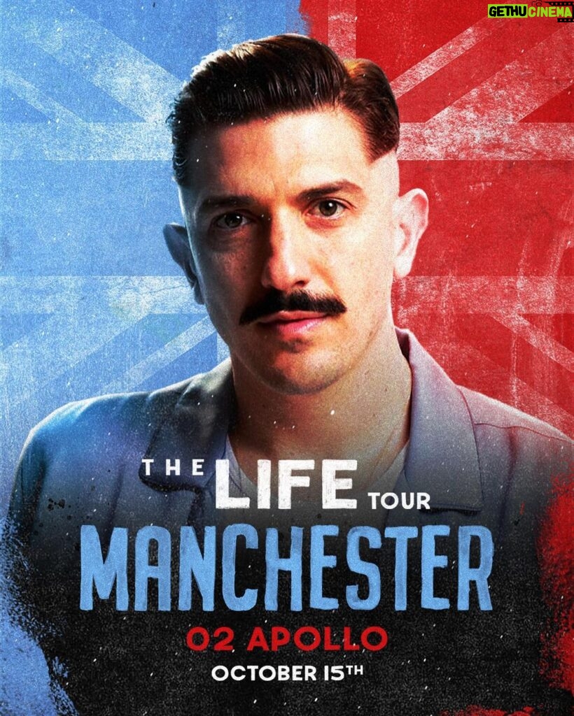 Andrew Schulz Instagram - Scotland. Ireland. Manchester. #TheLifeTour Pre-Sale available NOW! Code: Andrew TheAndrewSchulz.com