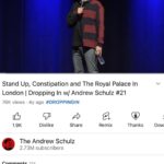Andrew Schulz Instagram - 4 years… Too inconsiderate 🫖 Knightsbridge