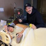 Andrew Schulz Instagram - Shiloh Jean Schulz. Welcome to the world my love. ❤️ You’ve got such an amazing journey ahead of you. I can’t wait to see it unfold. One day I’ll tell you the story of everything your mom went through to get you here. What an incredible woman you have look up to. We got lucky 😘. I hope I do a good job as your dad. It will be the one thing I judge my life on before I pass. I know you can’t read any of this yet but I am deliriously happy you’re here. I love you so much. ❤️ PS. Thank you for giving mom these colossal tits. We call them “The Heavies”. They’re really awesome. I’ve noticed you’ve been enjoying them too. We’ve got so much in common already. It’s gonna be great.