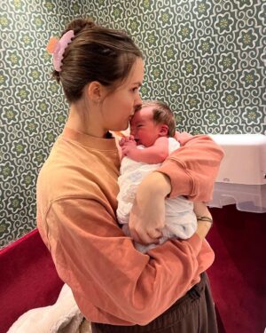 Andrew Schulz Instagram - Shiloh Jean Schulz. Welcome to the world my love. ❤️

You’ve got such an amazing journey ahead of you. I can’t wait to see it unfold. One day I’ll tell you the story of everything your mom went through to get you here. What an incredible woman you have look up to. We got lucky 😘. I hope I do a good job as your dad. It will be the one thing I judge my life on before I pass. I know you can’t read any of this yet but I am deliriously happy you’re here. I love you so much. ❤️

PS. Thank you for giving mom these colossal tits. We call them “The Heavies”. They’re really awesome. I’ve noticed you’ve been enjoying them too. We’ve got so much in common already. It’s gonna be great.