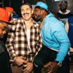 Andrew Schulz Instagram - The GOAT told me a story and now it all makes sense 🤯 BOSTON what a weekend. Thank you for always holding me down. Shout out to 50, Travis and Millys for the love and everyone of y’all that came out to the shows. 🙏 #TheLifeTour 🇺🇸 next stops DC, Philly, SF Boston, MA