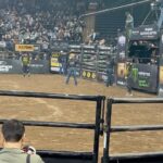 Andrew Schulz Instagram - Bull Riding at MSG is insanity 🔥🔥🔥 USA 🤝 CTE Happy bday @milesmccreery !!! Madison Square Garden