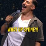 Andrew Schulz Instagram - SYDNEY. One of the greatest weekends of my life. Thank you so much 🙏🙏🙏. Might have to release some of those local jokes soon 😎. SLIDE 2 🤯. 2 sold out shows at this beast of a venue. An international arena tour is a wild sentence to even type. What a life. #TheLifeTour Great movie @valafilms 🔥🔥🔥 ICC Sydney Theatre