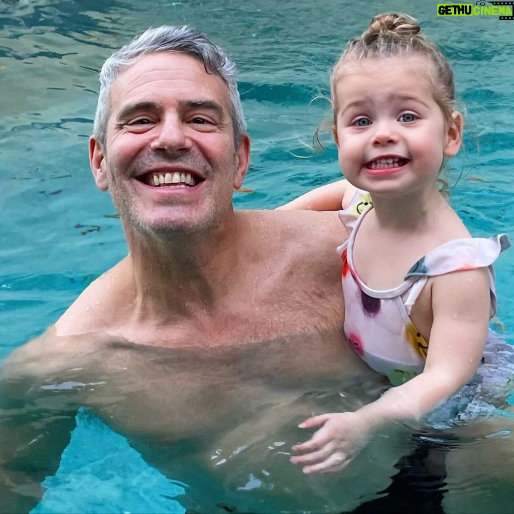 Andy Cohen Instagram - Me and my mermaid 🧜‍♀