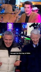 Andy Cohen Instagram - Mayer + Cooper + Cats. #ICYMI #CNNNYE