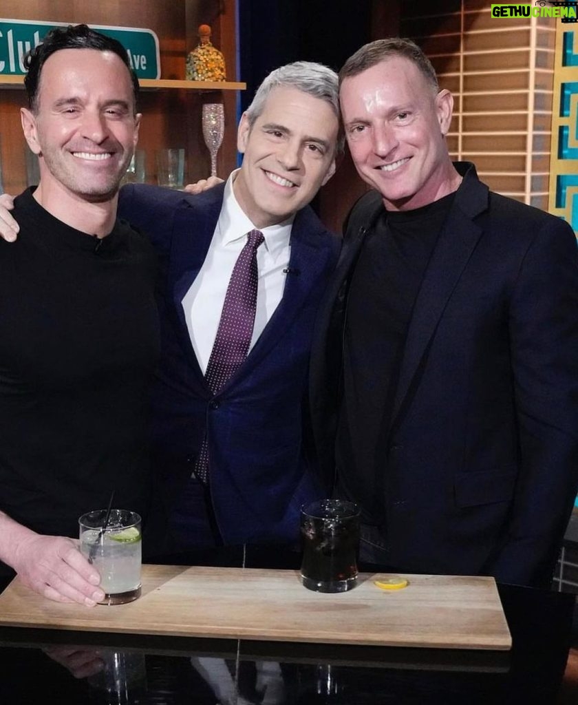 Andy Cohen Instagram - George Kolasa passed away today after an inspiring battle with glioblastoma. Inspiring may seem like an odd word choice, but George was so at peace with himself and what was to be - dare I say he found whatever joy he could out of something decidedly UNjoyful. But that was who George was. The love he shared with his husband Justin lifted up all who knew them. He wanted his legacy to be his contribution to helping fight rare cancers, so I’m putting the link to his fund raising drive in my bio. Life is so precious. I feel like George was randomly picked out of line and showed us all what it’s like to live within courage and light. He set a beautiful example. George was a Deadhead so I like to think he might be tickled that he died the same day as Jerry Garcia. I’m hoping Jerry is up there singing him a special welcome song. All my love to Justin, and to George’s whole family. I’ll see you on the flip side, brother. ❤️
