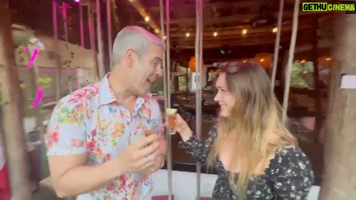 Andy Cohen Instagram - The sign said shake your ass for a free shot- and there was no fine print! @praisethelourd Tulum, México