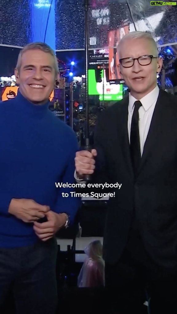 Andy Cohen Instagram - Counting down to an epic New Year’s Eve. Anderson Cooper and Andy Cohen are back for New Year’s Eve Live tomorrow night starting at 8 pm ET on CNN and streaming on Max. Join the fun and share your New Year’s photos with us using #CNNNYE!