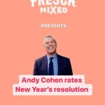 Andy Cohen Instagram – @FrescaMixed and I asked to see your best New Year’s Resolutions and you did NOT disappoint. Now pour yourself a drink, sit back, and watch me rate (and roast) your hopes and dreams for 2023. #FrescaMixedPartner