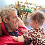 Andy Cohen Instagram – Tummy Time on my chest 💕