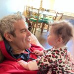 Andy Cohen Instagram – Tummy Time on my chest 💕