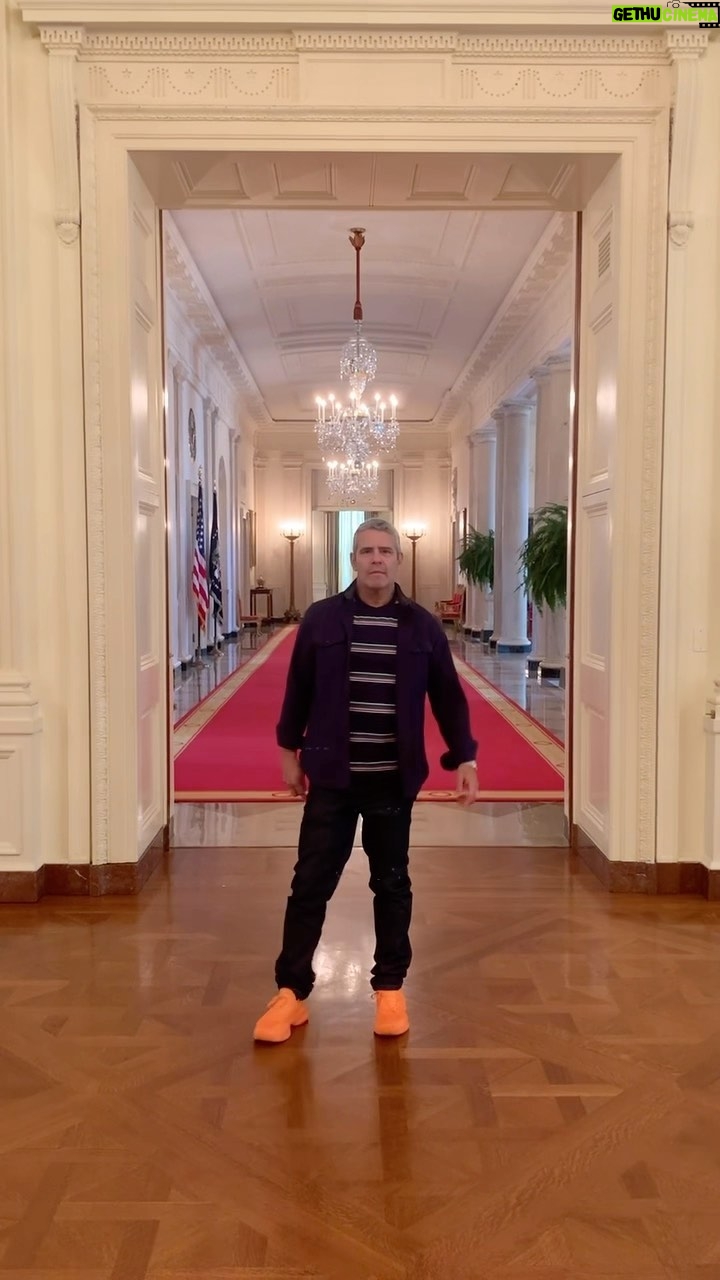 Andy Cohen Instagram - A message (tagline) from the President 🇺🇸