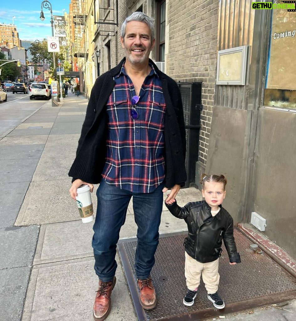 Andy Cohen Instagram - Fall stroll with my girl ❤️