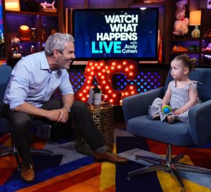 Andy Cohen Instagram - She’s already looking at me like I’m nuts…. (📸: @charlessykes)