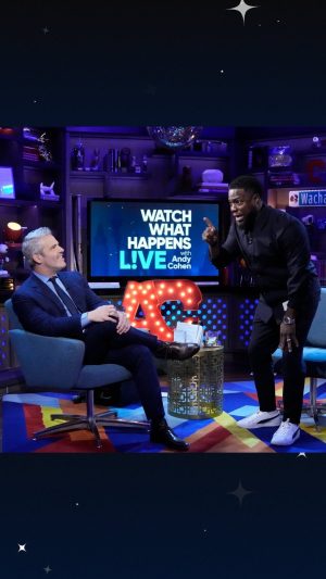 Andy Cohen Instagram - Kevin Hart takes on the role of Heather Gay for a dramatic, earth-shattering rendition of her #RHOSLC soliloquy. #WWHL