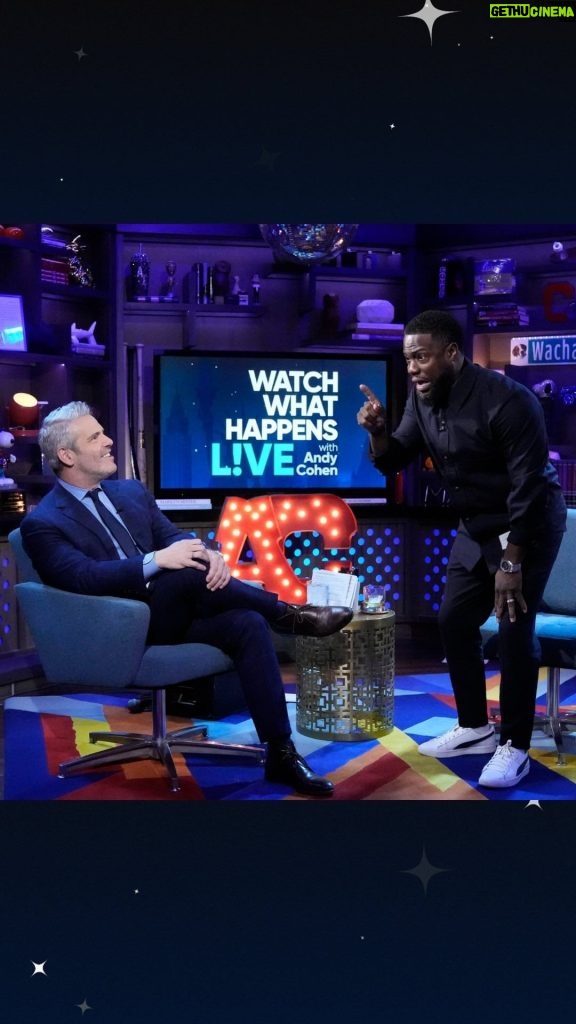 Andy Cohen Instagram - Kevin Hart takes on the role of Heather Gay for a dramatic, earth-shattering rendition of her #RHOSLC soliloquy. #WWHL