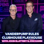 Andy Cohen Instagram – Jon Hamm and John Slattery step into the shoes of James Kennedy and Tom Sandoval for a #PumpRules edition of Clubhouse Playhouse. #WWHL Watch What Happens Live