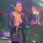 Angélica Vale Instagram - ¡Gracias @lajosa por este sueño hecho realidad! Te admiro y quiero siempre! ¡Gracias! 💜💜💜 The Wiltern