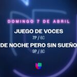 Angélica Vale Instagram - ¿Listos para que sus domingos sean más divertidos? 🙌 No te pierdas el domingo 7 de abril a las 7P/6C el estreno de #JuegoDeVocesUS y a las 9P/8C el regreso de #DeNochePeroSinSueño. 🔥😎