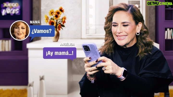 Angélica Vale Instagram - ¡Prepárate para ser testigo de un juego sin precedentes entre papás e hijos! 🤩✨🙌🏼 #JuegoDeVocesUS GRAN ESTRENO domingo 7 de abril a las 7P/6C por Univision.
