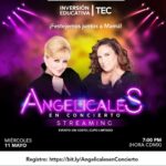 Angélica Vale Instagram - Acompáñanos y festejemos juntos a mamá… ¡No te lo pierdas! #FamiliasTEC #DíaDeLasMadres 📝 Regístrate https://bit.ly/AngelicalesenConcierto ⚠️ Miércoles 11 Mayo 7:00 pm (hora CDMX) 🌐 Evento Virtual vía Zoom 👉🏻 Sin costo - Cupo Limitado