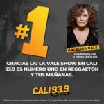 Angélica Vale Instagram - Yes! Primer lugar en las mañanas… ¡Gracias Los Angeles! Thank you LA! I love you so much! @calimorningshow @cali939la