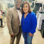 Angélica Vale Instagram - ¡Que gusto conocerte y comprobar que los sueños se hacen realidad! ¡Éxito siempre! @maurocastillomc
